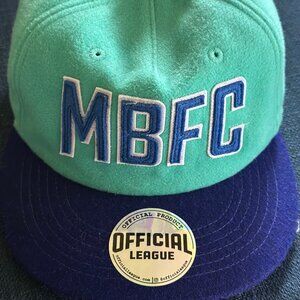 MPFC Monterey Peninsula Football Club Soccer Felt Cap Green & Blue